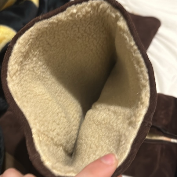 Brown Knee High Winter Boots Size 41/10.5 - Picture 4 of 4